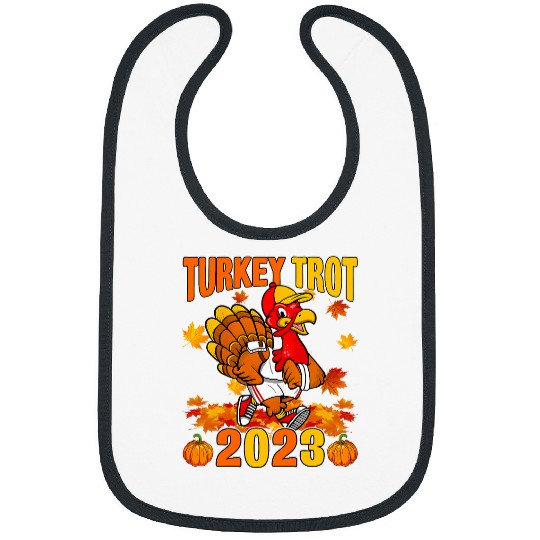 Lacrosse Gift Funny Turkey Trot Squad Thanksgiving 2Running Costume 22 Bibs