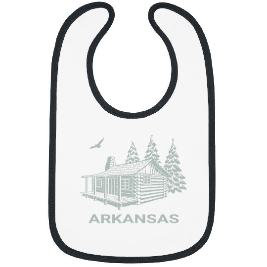 Arkansas Cabin Camping Wilderness Camp Nature Outdoors Bibs