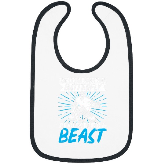 Ice Hockey Drop Like A Butterfly Block Like A Beast Player Bibs