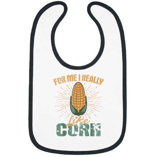 Corn Enthusiast Maize Planter Cereal Grain Farmer Grower Bibs