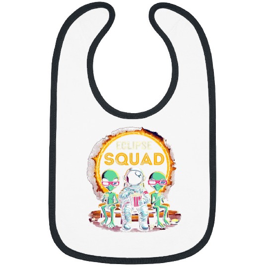 Astronaut Totality Eclipse Viewing Squad Alien Matching Bibs