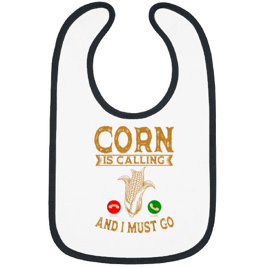 Corn Is Calling Farmer Maize Cereal Grain Grower Planter Bibs
