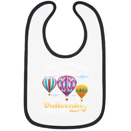 Balloon Pilot Ballooning Earring Hot Air Ballooning Lover Bibs