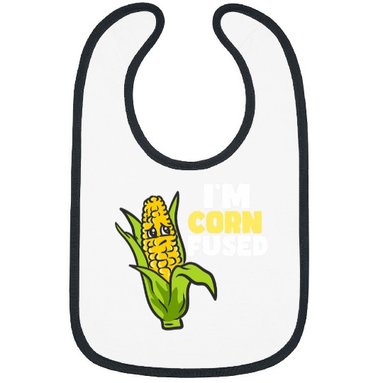 Corn Cob Design For Maize Food Lover 2Im Cornfused Bibs