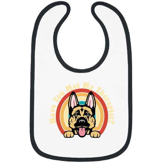 Emotional Support Therapy Dog German Shepherd Breed Alsatian Bibs