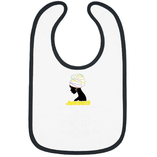Black History Month African American Juneteenth Freedom Day Bibs