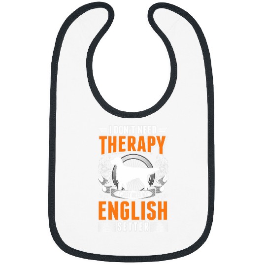 English Setter Therapy Bibs