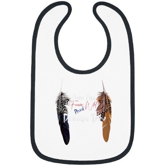 Deadose Native American Indian Tradition Proud Respect Bibs