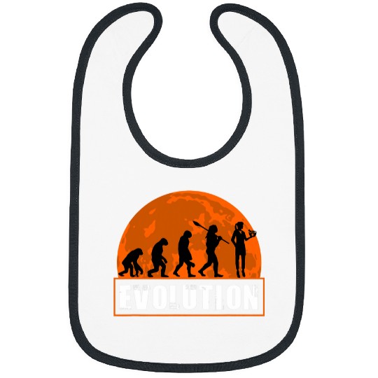 Pharmacist Job Pharmacist Funny Human Evolution Gift for Men Women Bibs