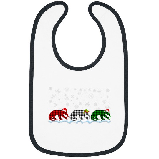 Lacrosse Gift Merry Christmas Santa xmass Funny Anteater Animals Lover Bibs