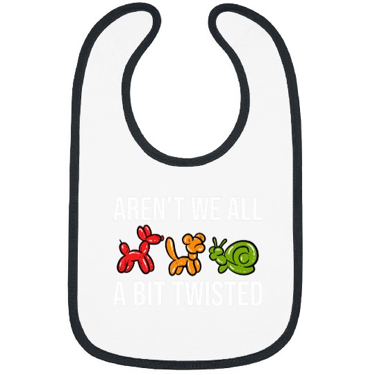 Balloon Animal Artist Twister Twisting 2 Bibs