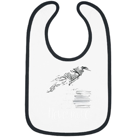 Lacrosse Gift Nevermore 2The Raven 2A Tribute to Edgar Allan Poe Bibs