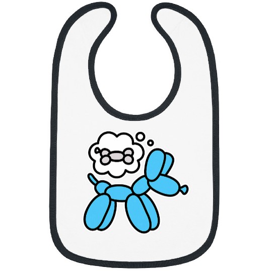 Balloon dog with bone Balloon animal twister Balloon Artist Bibs