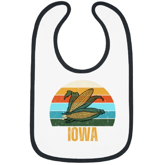 Lacrosse Gift Iowa Farm Corn on the Cob Farmer Bibs