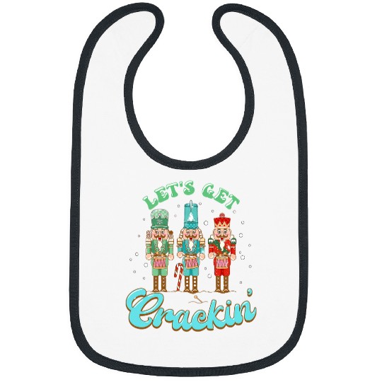 Groovy Retro Christmas Nutcracker Squad Ballet Dance Mom Kid 1 Bibs