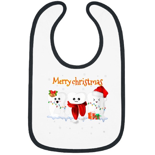 Merry Christmas Dental Assistant Dental Squad Oh Dentistree Bibs