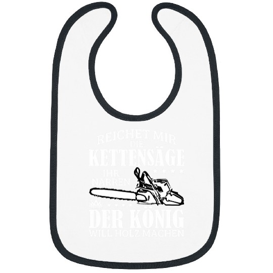Chainsaw Blade Funny Saying Woodcutter Forester Bibs