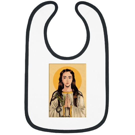 Catholic Saint Philomena Religious Christian Minister 21 Bibs