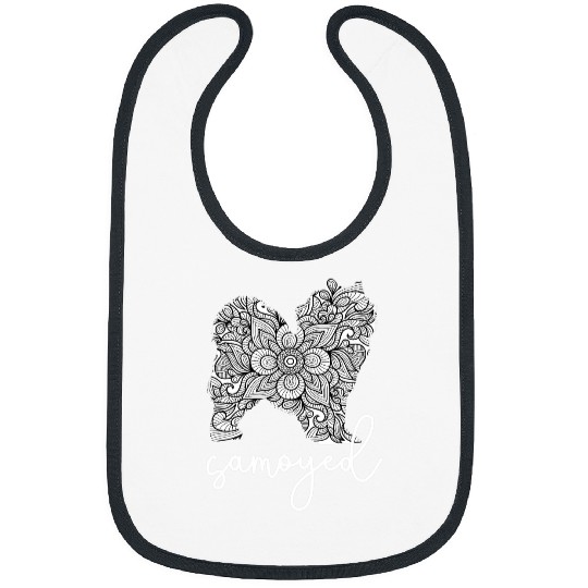 Dog Samoyed Cute Samoyed Dog Samoyed Mom Samoyed Dad Bibs