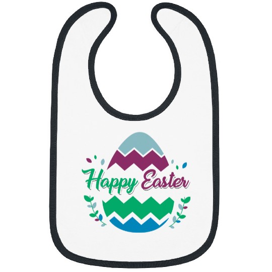 Cool Happy Easter Sunday Rabbit For Family Friends Bibs