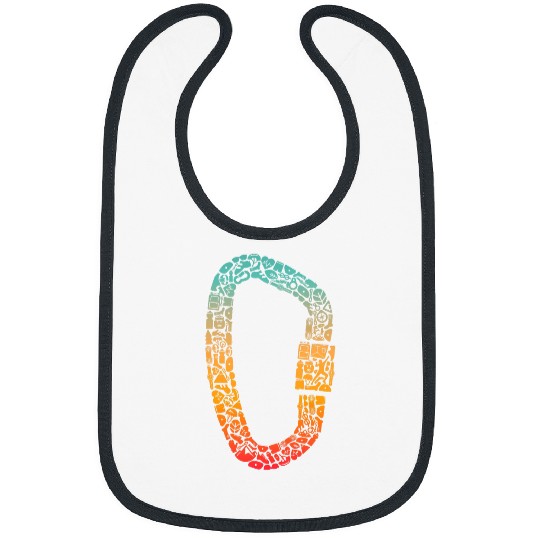 Bouldering Climber Carabiner Boys Men Mountain Climbing Bibs