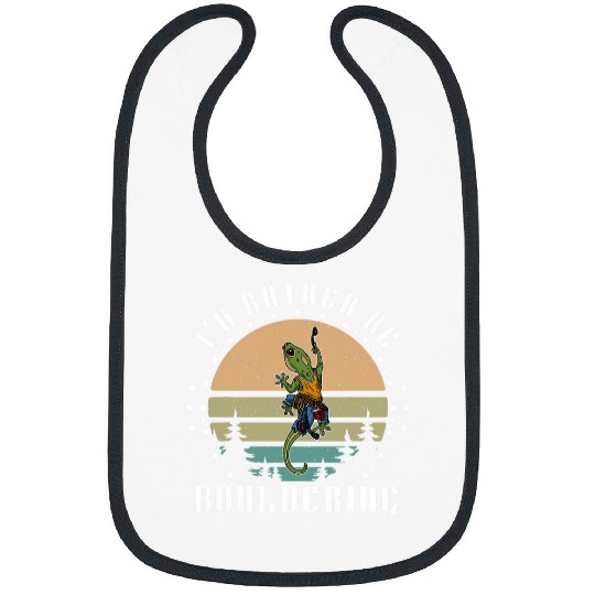 Bouldering lizard climbing reptile gym climb mountain 1 Bibs