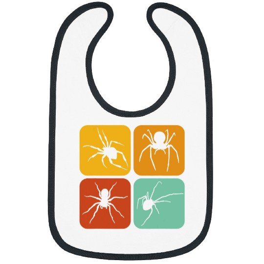 Retro Spiders I Aesthetic I Spiderweb I Spider Bibs