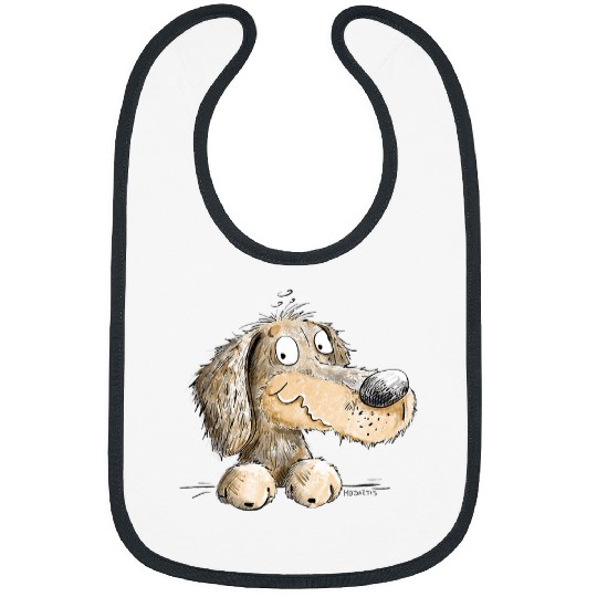 Funny Dachshund For Teckel Lover I Wirehaired Dachshund Bibs