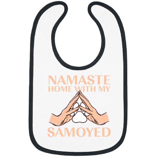 Dog Samoyed Namaste homes with My Samoyed Dog Lover Bjelkier Pets Bibs