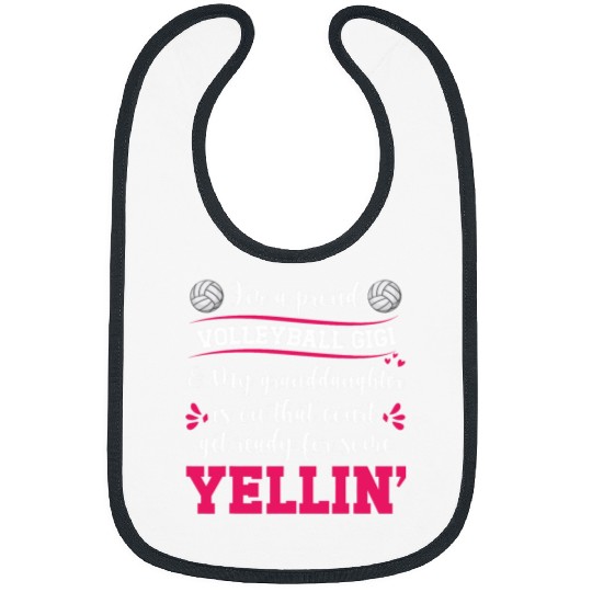 Im A Proud Volleyball Gigi Of A Volleyball Player Bibs