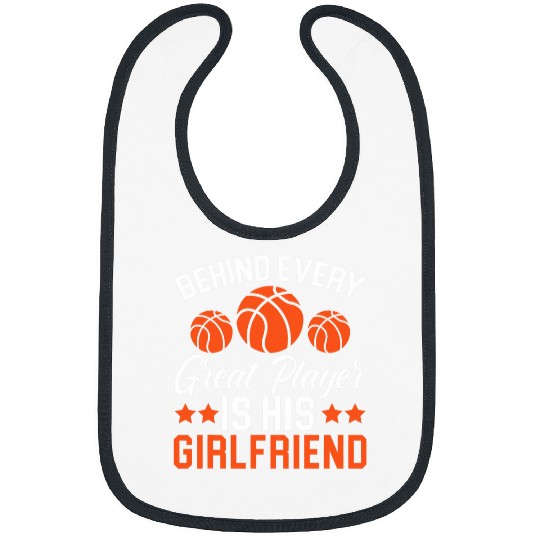 Basketball Girlfriend Love Couple Partner Relationship 1 Bibs