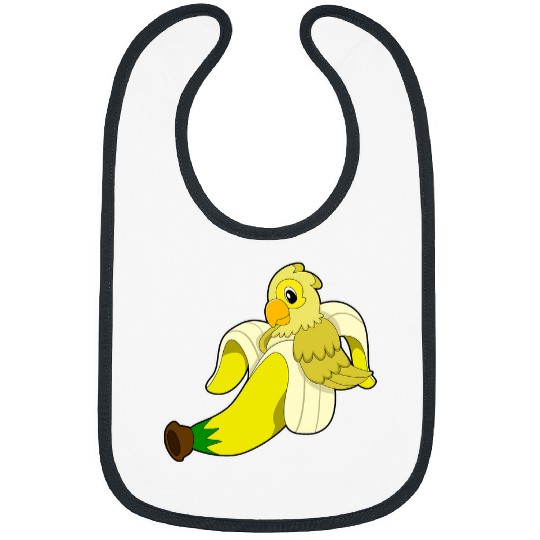 Parrot Banana Bibs