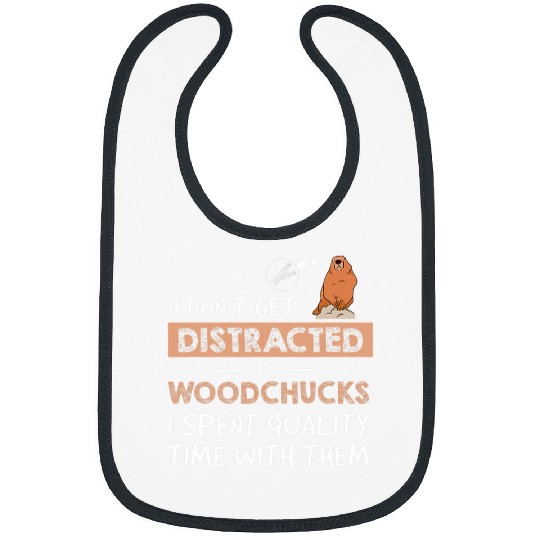 Sarcastic Woodchuck Marmot For A Groundhog Day Rodent Lover Bibs