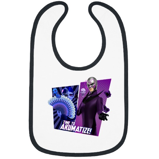 Miraculous Ladybug Hawk Moth and Mayura Time To Akumatize Bibs