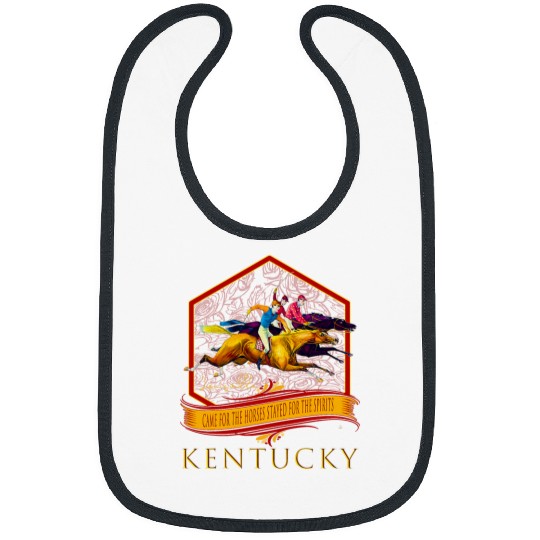 Louisville Kentucky vintages Horse Racing Bourbon Souvenir 21 Bibs