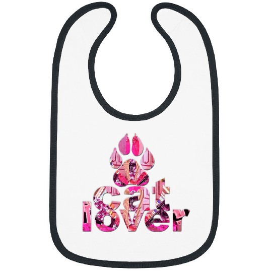 CAT LOVER kitty claw meow kittens feline friends pet gifts Bibs