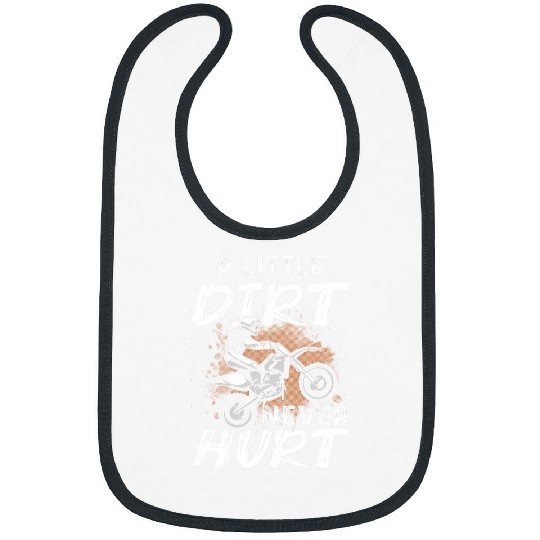 Funny Dirt Bike Art For Boys Men Motocross Biker Motorcycle 1 Bibs