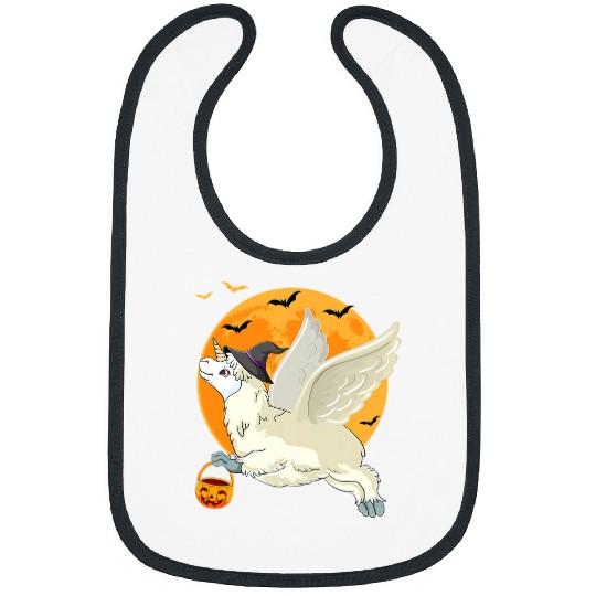 Halloween Llama Unicorns Girls Boys Kids Gift 264 Bibs