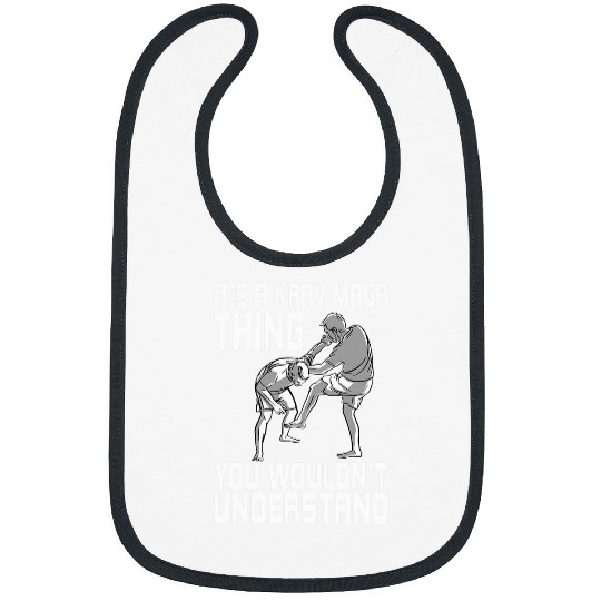 Great Krav Maga Quote Israel Self Defense Martial Arts Bibs