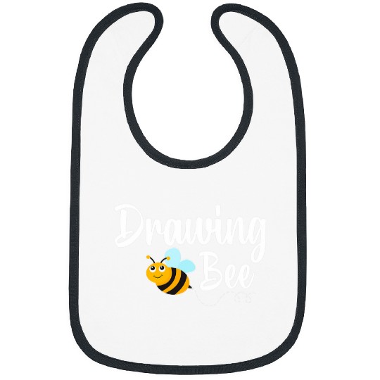 Drawing Bee Drawing Artist Funny Bumblebee Bibs