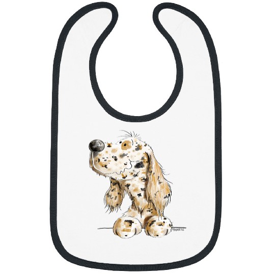 Funny English Setter Gifts For English Setter Dog Lover Bibs
