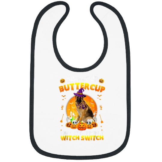 GSD Buckle Up Buttercup Halloween Costume 312 German Shepherd Dog Dog Bibs