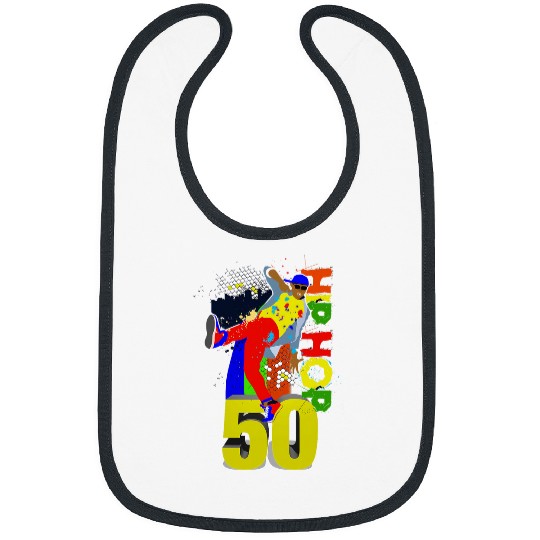 Hip Hop is 50 50th Anniversary Breakdancing Bibs