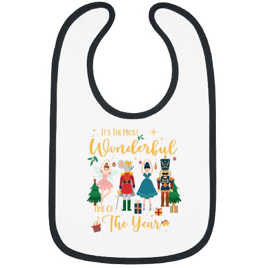 Its The mosts Wonderful Time Of The Year Nutcracker Ballet Bibs
