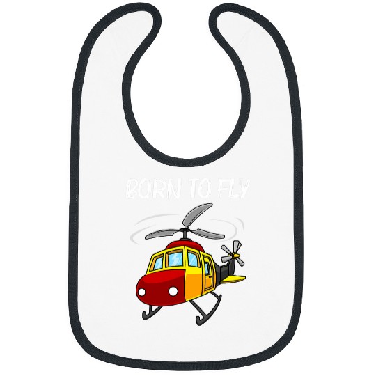 Cool Helicopter Gift For Men Women Chopper Helicopter Pilot 7 Bibs