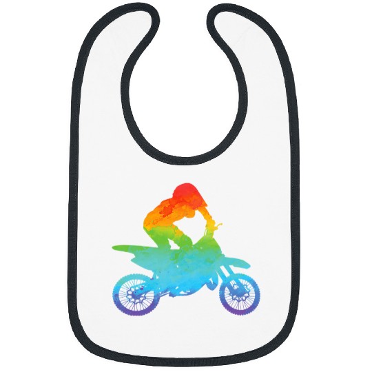 Dirt bike motorcycle racing sport 2dirtbike racer Bibs