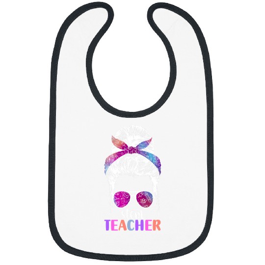 STEM Teacher Science Technology Engineering Math 25 Bibs