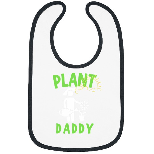 Lacrosse Gift Mens Plant Daddy   Garden Vegetable Lover Bibs