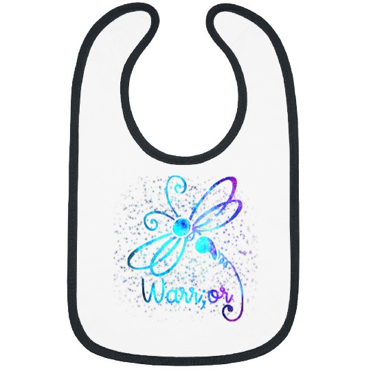 suicides Prevention Awareness Dragonfly Semicolon 21 Bibs