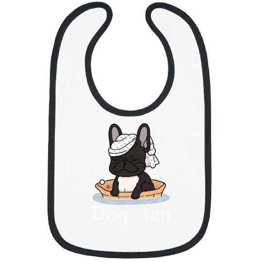 French Bulldog Dogsen Funny Dog Hot Spring Bibs